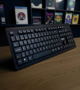 Teclado Lavable Teros Te-4065N, Ipx7, Usb