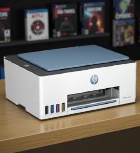 Multifuncional De Tinta Hp Smart Tank 585, Impresión/Escaneo/Copia/Wi-Fi/Bluetooth