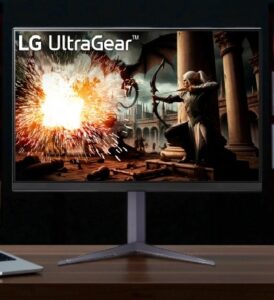 Monitor Lg Gaming 31.5" Ultragear Qhd Ips (2560X1440), 180Hz, Hdmix2
