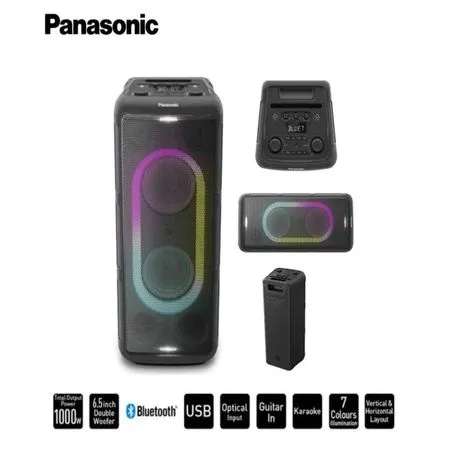 Equipo de Sonido Panasonic SC-TMAX45 ONE BOX 1000W RMS Negro